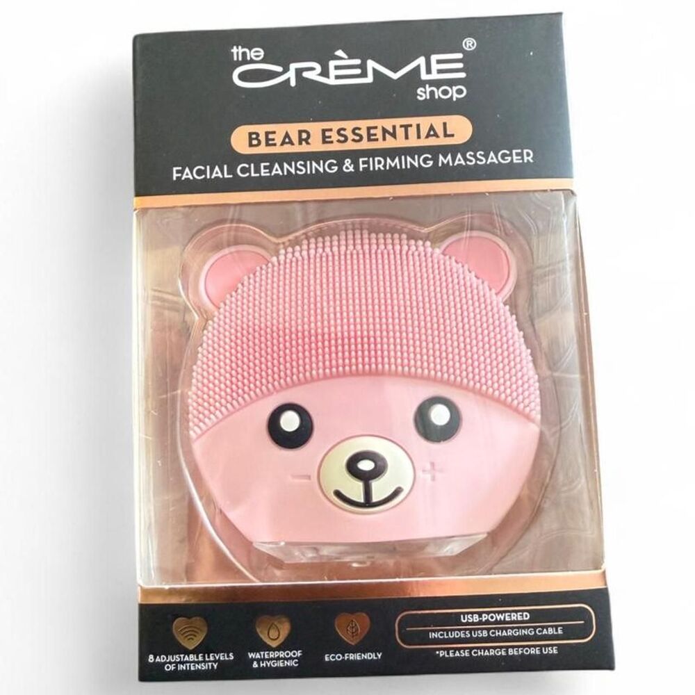 Creme Shop Bear Essential Facial Cleansing & Firming Massager